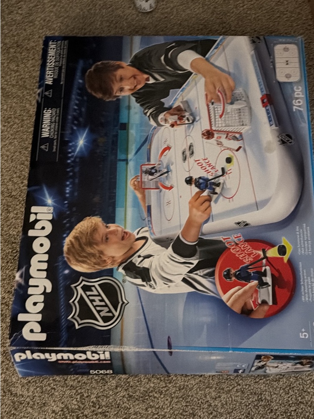 NHL Tabletop Hockey Game - Blue/White